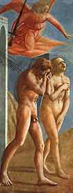 Masaccio, Wygnanie z raju, Florencja