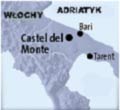 Po�o�enie Castel del Monte